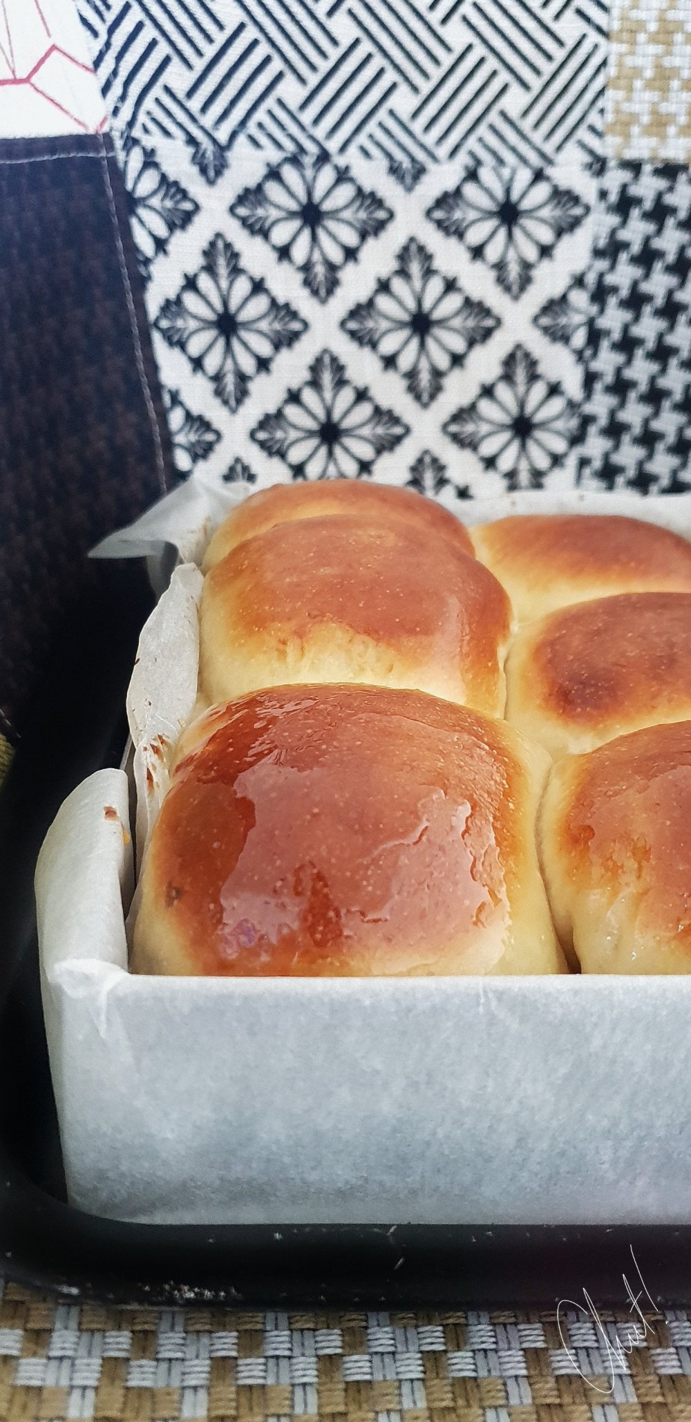 Brioche patate douce et sirop de cardamome